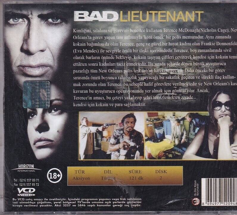 Kötü Dedektif VCD Film VCD9142 - 2