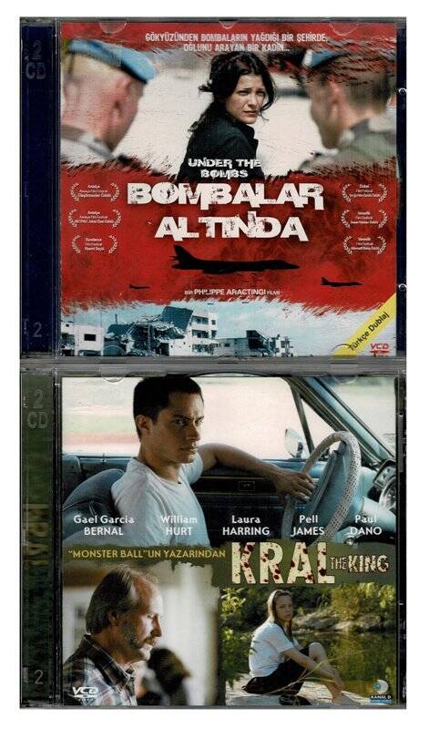 Kral Bombalar Altında - 2 Adet VCD Film VCD657 - 1