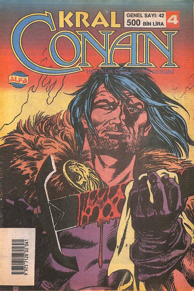 Kral Conan - Haftalık Çizgi Roman Dergisi - Sayı : 42 NDR98406 - 1