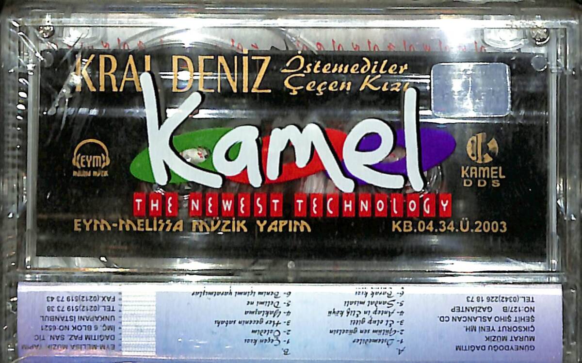 Kral Deniz - İstemediler Çeçen Kızı Kaset (Sıfır Kaset) KST29290 - 2