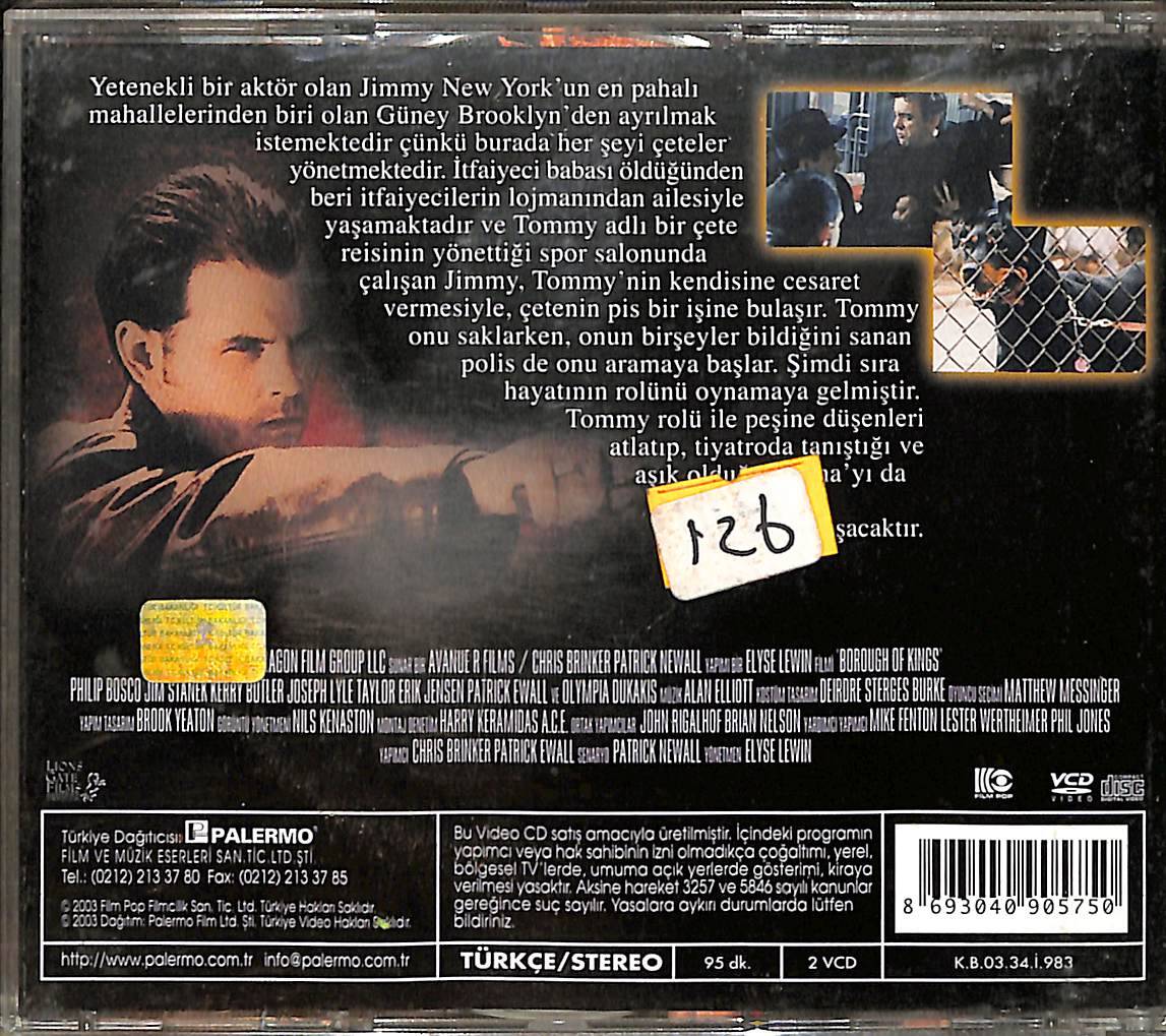 Krallar Mahallesi – Brooklyn Sonnet (2000) Orijinal VCD Film VCD29063 - 2
