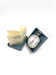 Serkisof Metal Kasa Sertifikalı Kutusunda Kurmalı Cep Saati GRS99 - Gökçekoleksiyon