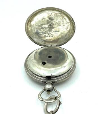 K.Serkısoff Anahtar Kurmalı Gümüş Cep Saati (#3.46) SAA300 - 4