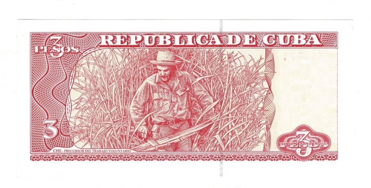 Küba 3 Pesos (2005) Çil 