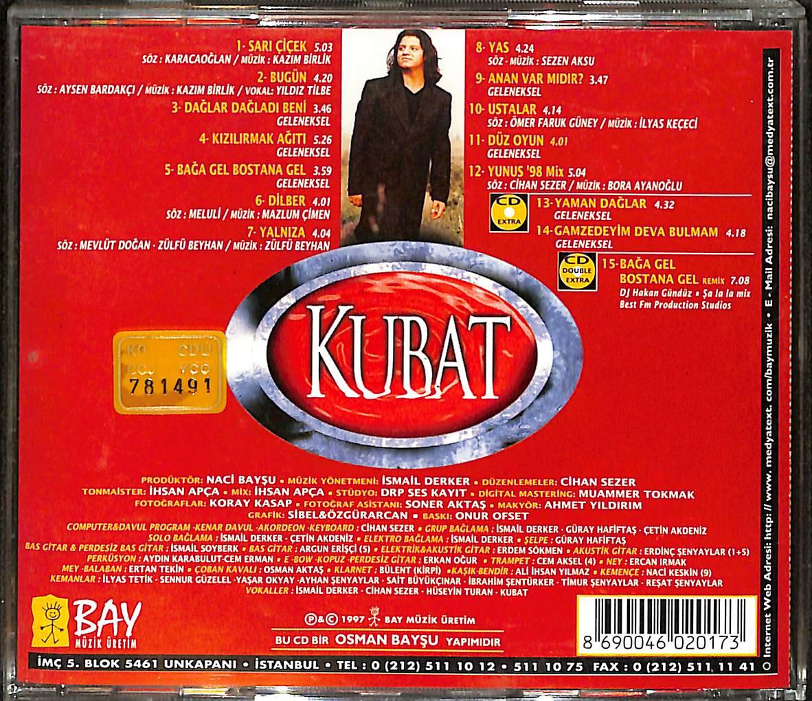 Kubat - Bugün CD (İkinci El) CD4714 - 2