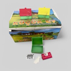 KÜÇÜK EV SÜPRİZ HEDİYELİ SAKIZLI OYUNCAK #OYN202 - Gökçekoleksiyon