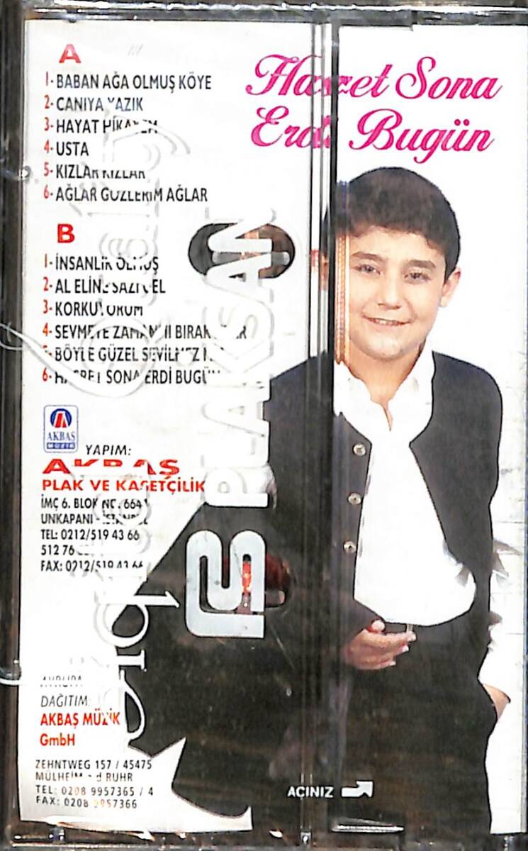Küçük İbo - Hasret Sona Erdi Bugün Kaset (Sıfır) KST26902 - 2