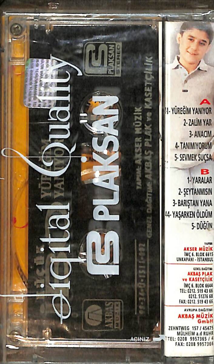 Küçük İbo - Yüreğim Yanıyor Kaset (Sıfır) KST28402 - 2