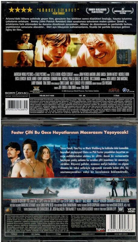 Küçük İlişkiler Çılgın Bir Gece - 2 Adet VCD Film VCD757 - 2