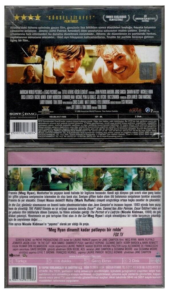 Küçük İlişkiler Tutku Esirleri - 2 Adet VCD Film VCD1107 - 2