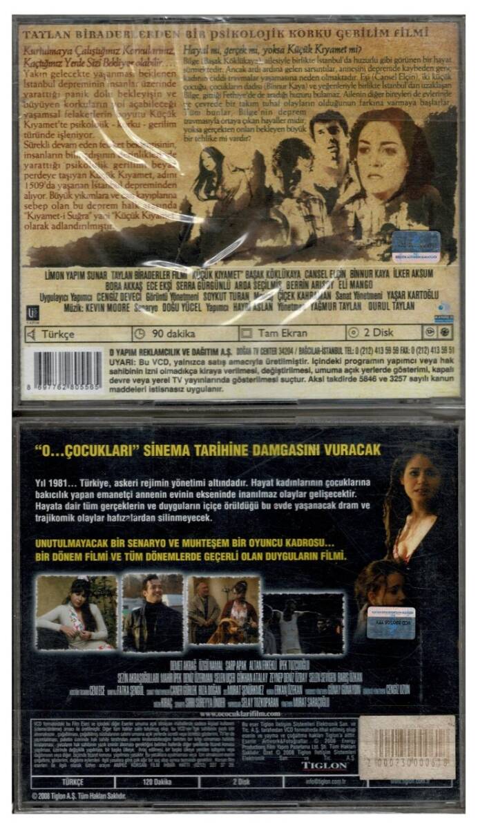 Küçük Kıyamet O.. Çocukları - 2 Adet VCD Film VCD1228 - 2