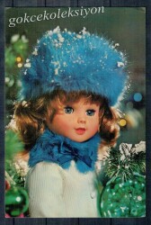 Küçük Kız Animasyon Kartpostal KRT3867 - Gökçekoleksiyon