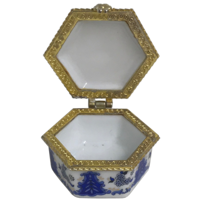 Küçük Porselen Kutu AOB532 - 8