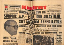 Kudret Gazetesi 26 Mayıs 1974 - Ankara Emniyet Müdürü İçin Soruşturma Açılıyor - Zeki Müren Afiş GZ148919 - 1