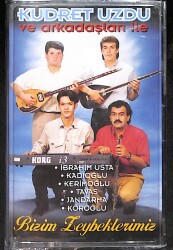 Kudret Uzdu Ve Arkadaşları İle - Bizim Zeybeklerimiz Orijinal Kaset (Sıfır) * Kırmızı Bandrol * KST31052 - Gökçekoleksiyon