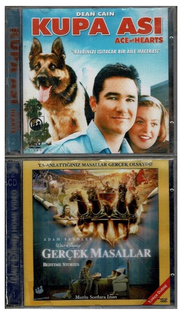 Kupa Ası Gerçek Masallar - 2 Adet VCD Film VCD1129 - 1