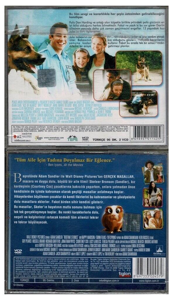 Kupa Ası Gerçek Masallar - 2 Adet VCD Film VCD1129 - 2