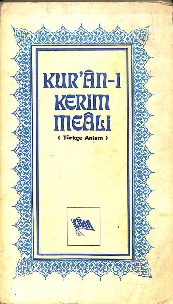 Kur'an-ı Kerim Meali NDR92722 - 1