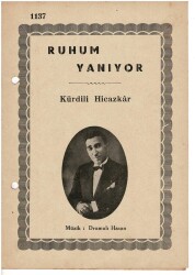 Kurdilli Hicazkar - Ruhum Yanıyor Nota Kitapçığı EFM1958 - 4