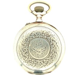 Kurmalı Gümüş Cep Saati – 50 mm G-GSR71 - 2