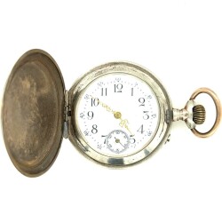 Kurmalı Gümüş Cep Saati – 50 mm G-GSR71 - 3