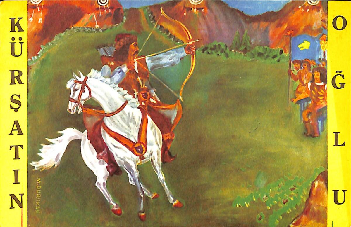 Kürşatın Oğlu Kartpostal (Küçük Boy) KRT23916 - 1