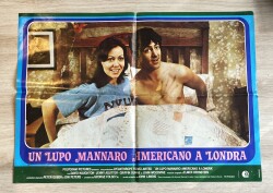 Kurt Adam Londra'da / Un Lupo Mannaro Americano a Londra (1981) Orijinal İtalyan Sinema Afişi - 47x66 cm AFIS72 - Gökçekoleksiyon
