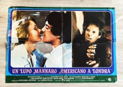 Kurt Adam Londra'da / Un Lupo Mannaro Americano a Londra (1981) Orijinal İtalyan Sinema Afişi - 47x66 cm AFIS71 - Gökçekoleksiyon