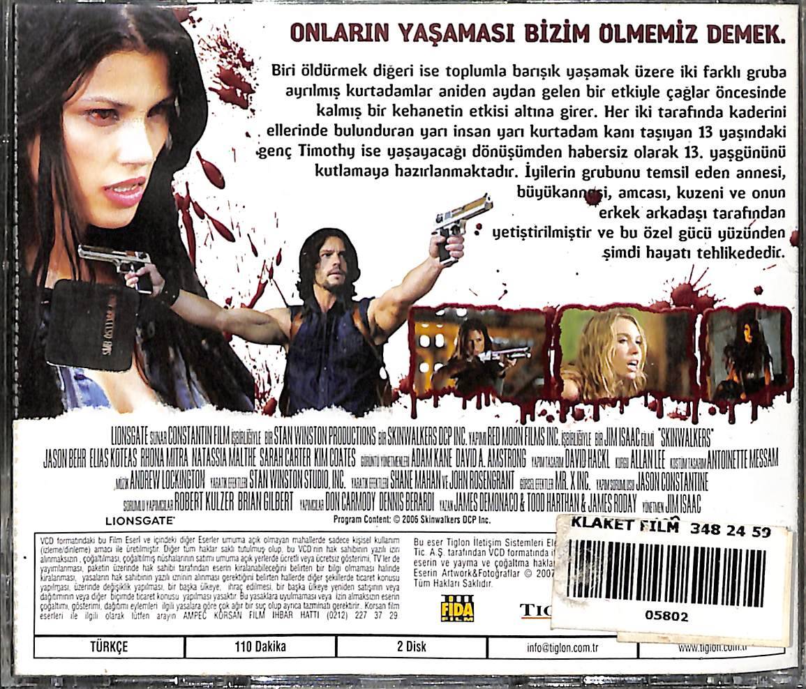 Kurt Adamlar – Skinwalkers (2006) Orjinal VCD Film VCD28309 - 2