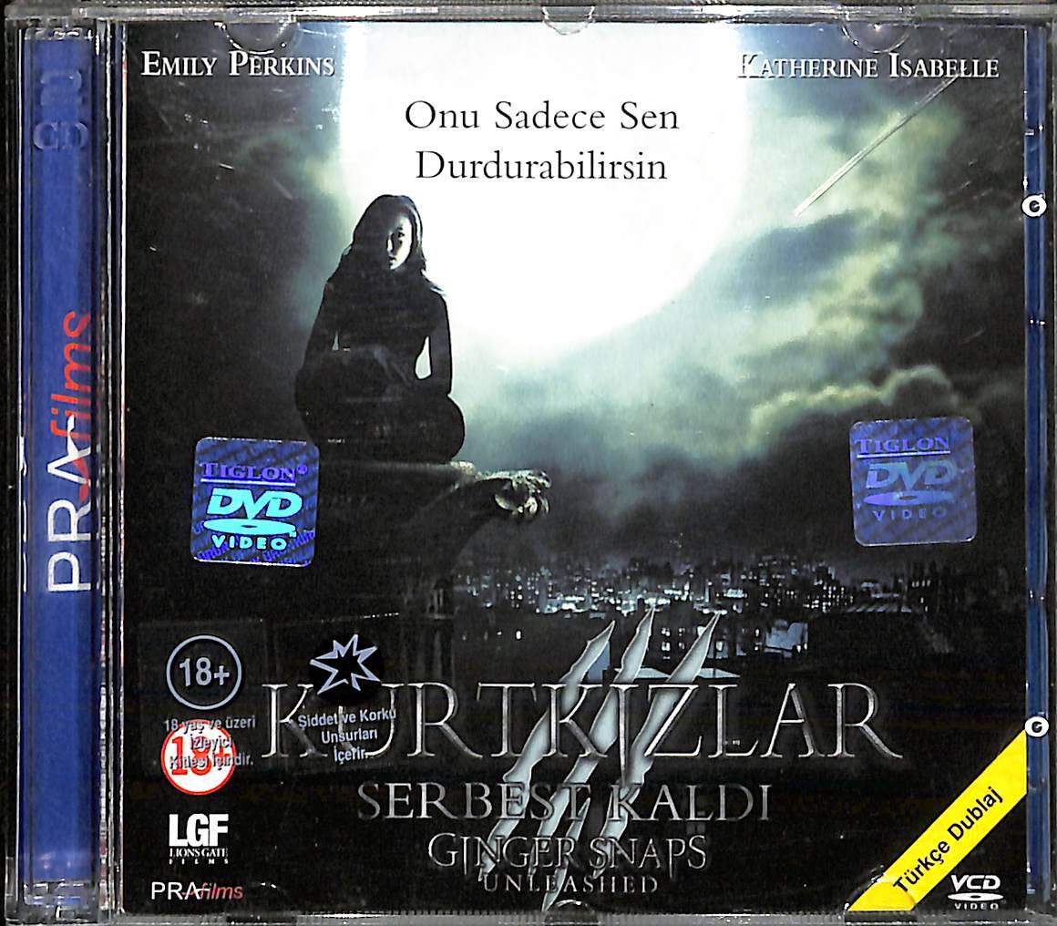Kurt Kızlar Serbest Kaldı – Ginger Snaps 2 (2004) Orjinal VCD Film ***ÇOK NADİR FİLM*** VCD28278 - 1