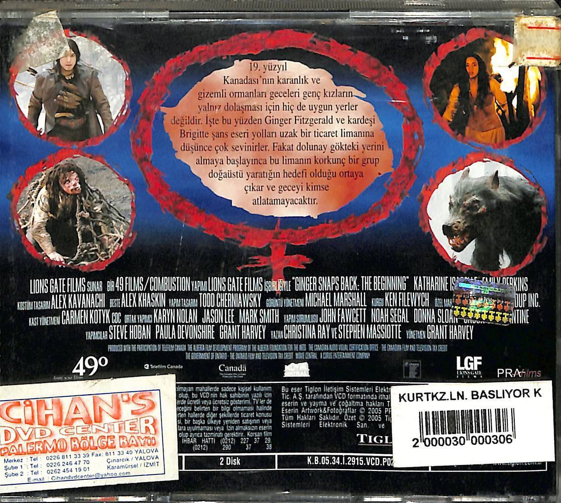 Kurt Kızların Laneti VCD Film VCD14174 - 2