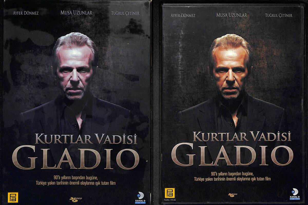 Kurtlar Vadisi: Gladio – Orijinal DVD (İkinci El) * Musa Uzunlar, Tuğrul Çetiner, Ayfer Dönmez, Sinan Pekinton, 2009 - Özel Kutusunda * DVD2992 - 1