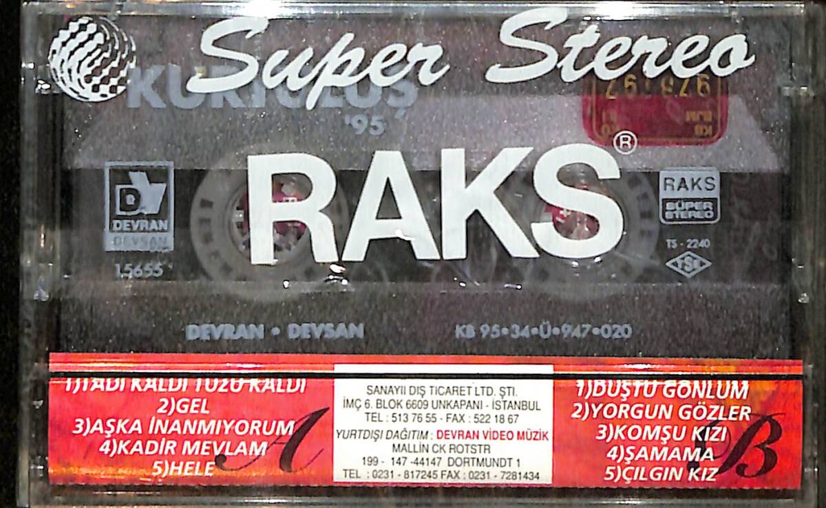 Kurtuluş - '95 Kaset (Sıfır) KST26831 - 2