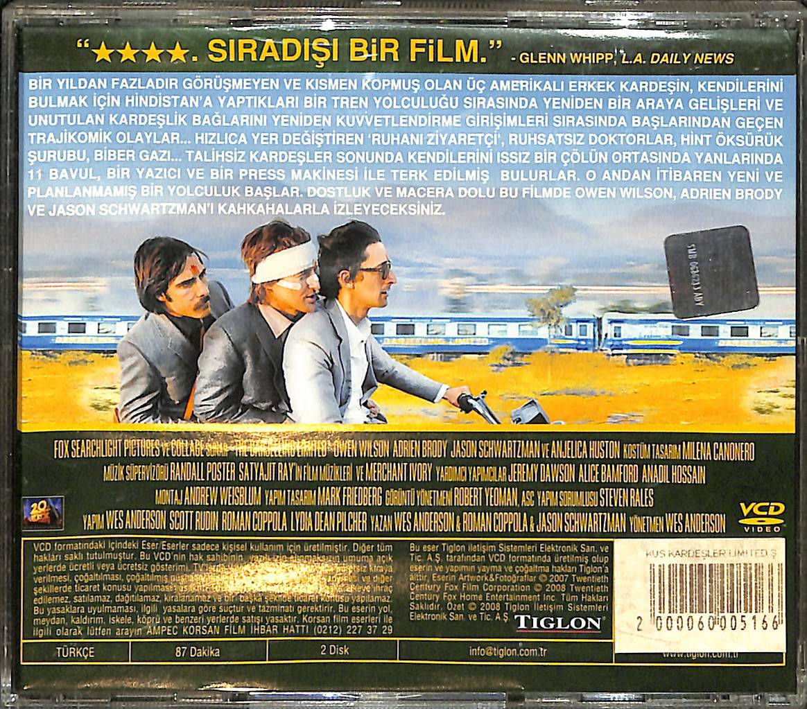 Küs Kardeşler Limited Şirketi Orijinal VCD Film VCD29117 - 2