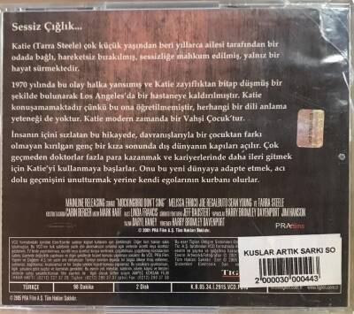 Kuşlar Artık Şarkı Söylemiyor VCD Film VCD11213 - 2