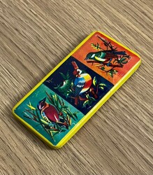 Kuşlu Marka 1970s Teneke Suluboya AOB4787 - 5