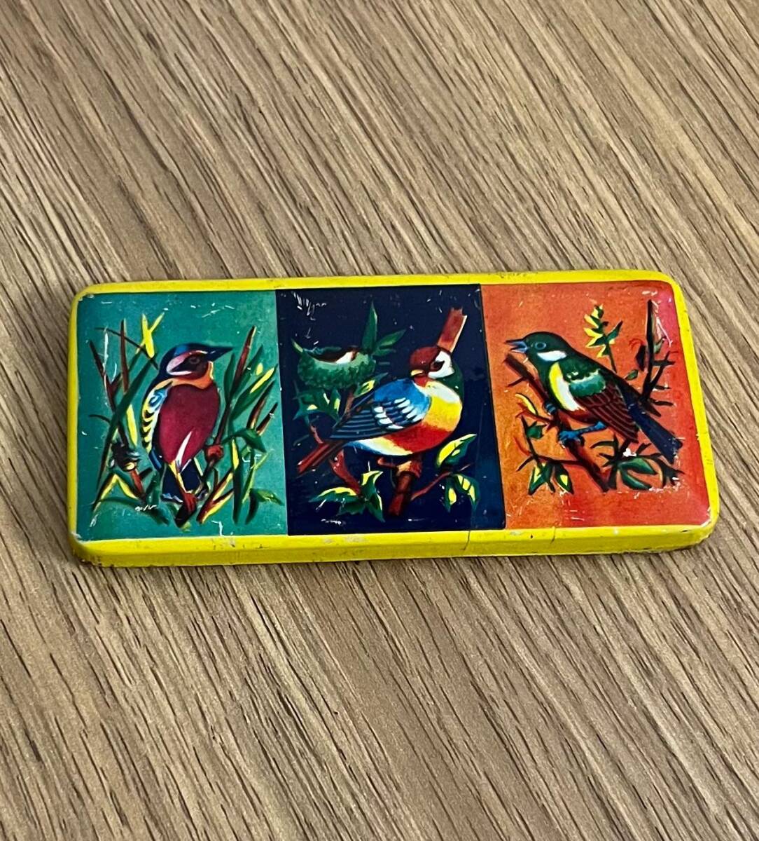 Kuşlu Marka 1970s Teneke Suluboya AOB4787 - 3