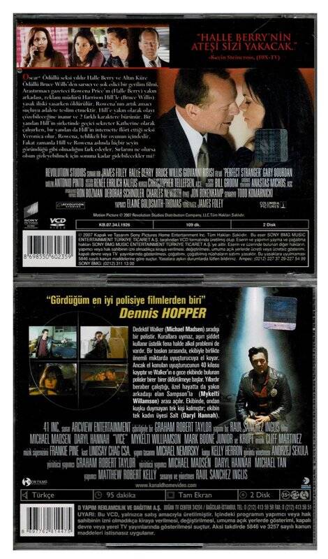 Kusursuz Yabancı Kötü Alışkanlıklar - 2 Adet VCD Film VCD379 - 2