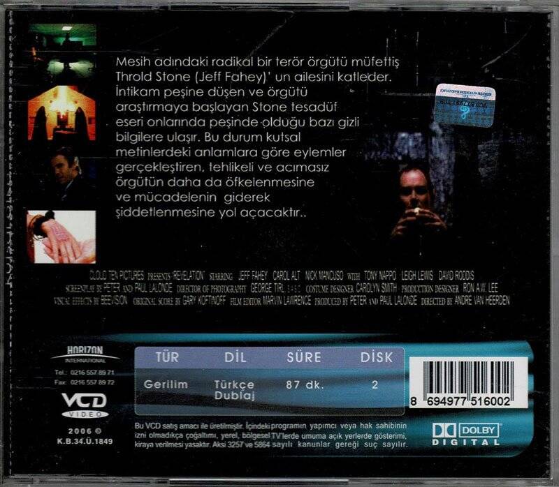 Kutsal Öfke - Revelation VCD Film VCD163 - 2