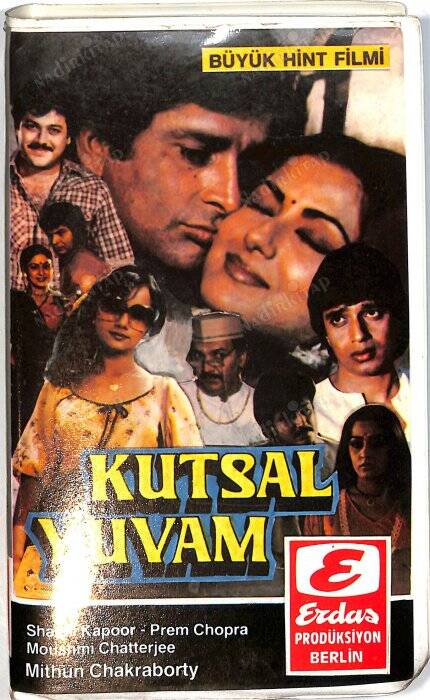 Kutsal Yuvam – Büyük Hint Filmi (VHS) – Shashi Kapoor, Prem Chopra (ikinci El) DVD2771 - 1