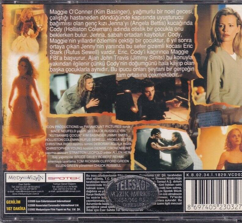 Kutsanmış Çocuk VCD Film VCD9556 - 2