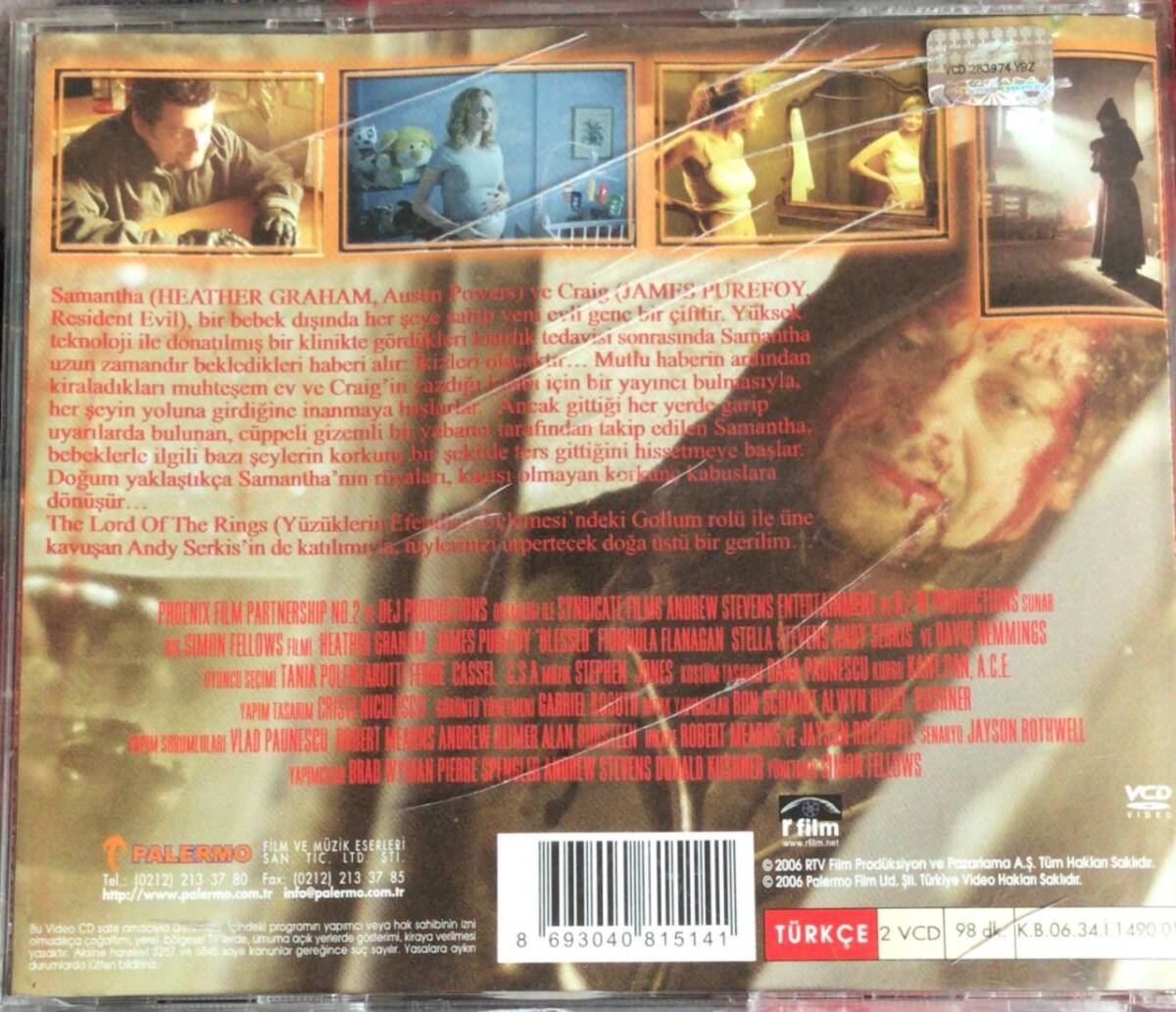 Kutsanmış VCD Film VCD8180 - 2