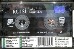 Kutsi - Aşk Payını Aldı Kaset (İkinci El) KST22426 - 2