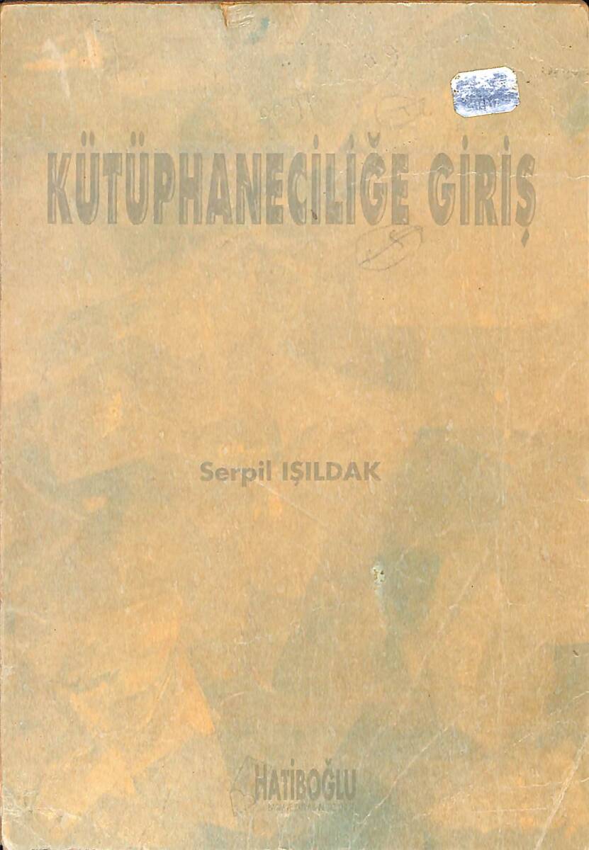Kütüphaneciliğe Giriş NDR92939 - 1