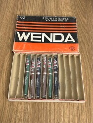 Kutusunda 1980s Çin Malı İridium Uçlu Dolma Kalem AOB4839 - 4