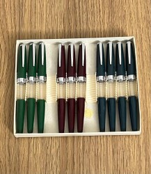 Kutusunda 1980s Çin Malı İridium Uçlu Dolma Kalem AOB4838 - 3