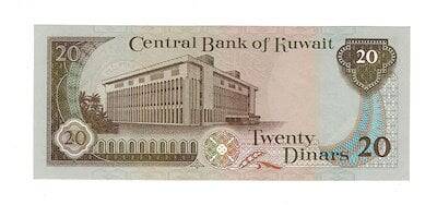 Kuveyt 20 Dinar 1968-91 Çil YKP7373 - 2