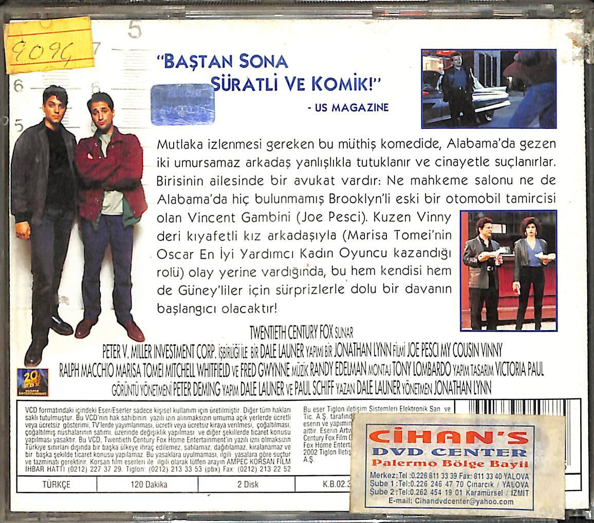 Kuzenim Vinny VCD Film (İkinci El) VCD27507 - 2