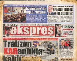 Kuzey Ekspres Gazetesi 15 Aralık 2013 - Artvin Kalesine Törenle Bayrak Çekildi GZ100818 - 2