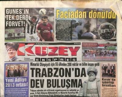 Kuzey Ekspres Gazetesi 15 Ekim 2012 - İş Dünyası Çıkış Arıyor - Kırımda İşbirliği Fırsatları GZ124643 - 1